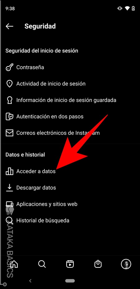 Cómo comprobar el historial de acceso a Instagram 35