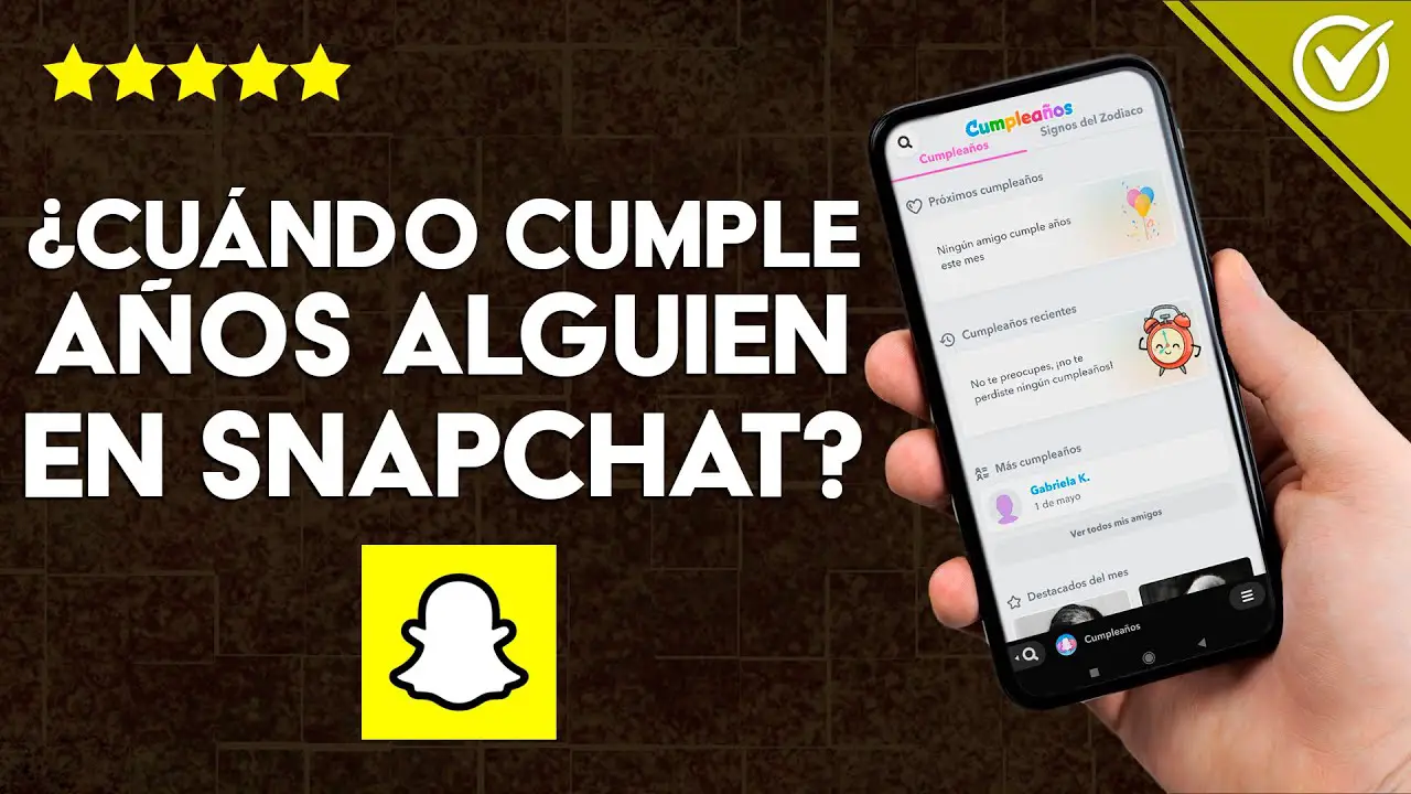 Cómo descubrir el cumpleaños de alguien en Snapchat 6