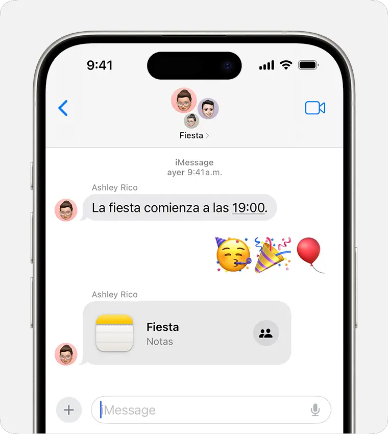 Cómo usar el chat grupal de iMessage en el iPhone 20