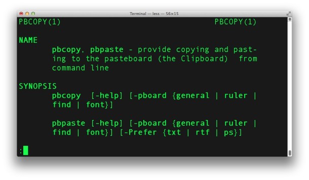 Cómo usar los comandos de Pbcopy y Pbpaste en Mac 26