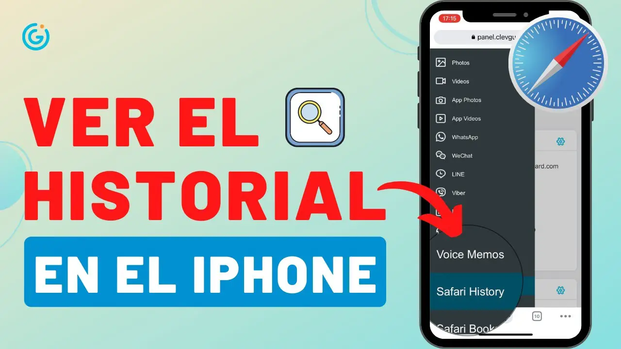 Cómo ver el historial de navegación privado en el Safari iPhone 9