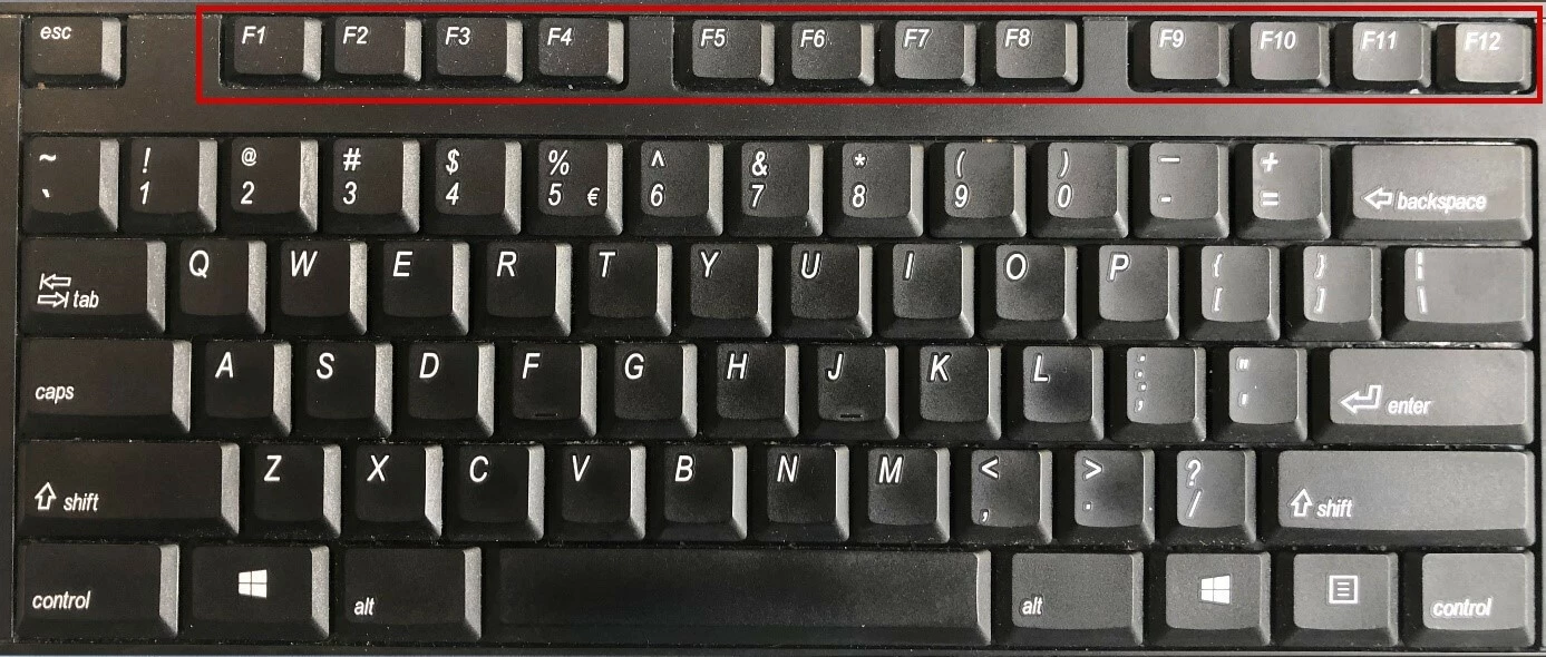 Tecla F: Qué son las FKeys y cómo se usan en un teclado 2