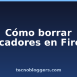 Cómo borrar marcadores en Firefox Cómo borrar marcadores en Firefox