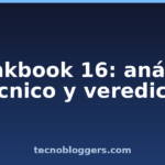 Thinkbook 16: análisis técnico y veredicto Thinkbook 16: análisis técnico y veredicto